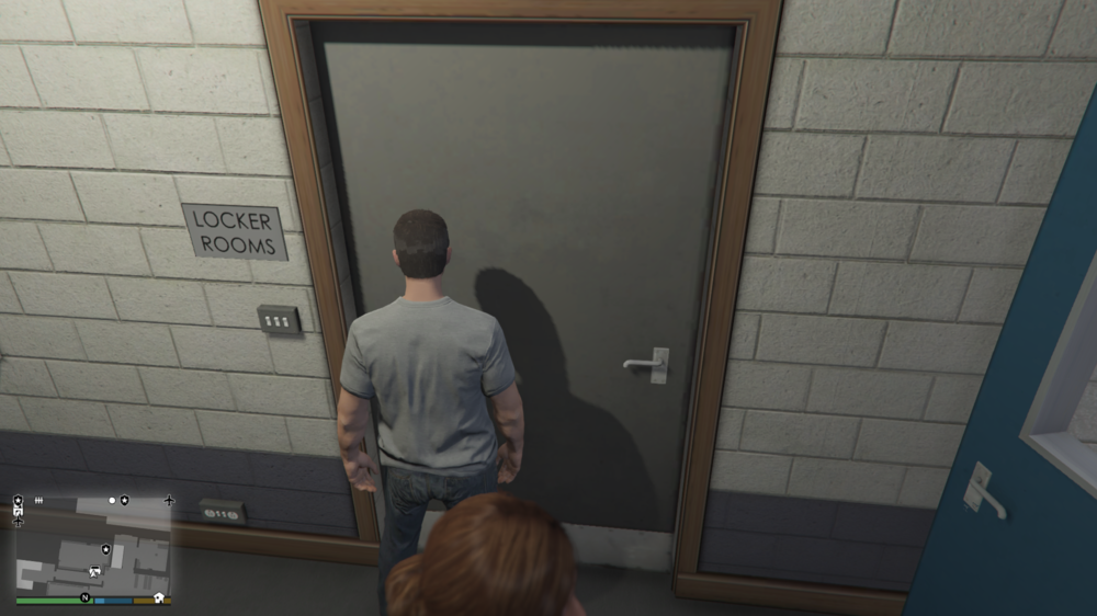 Could contain: clothing, man, person, screenshot, door, human face, indoor