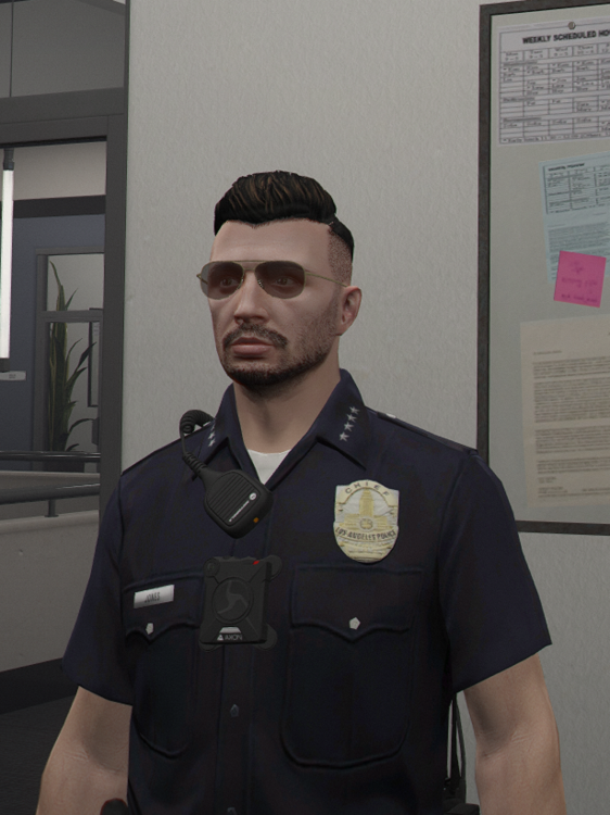 Could contain: human face, person, man, clothing, official, collar, wall, security, crew cut, shirt, indoor, military uniform, officer