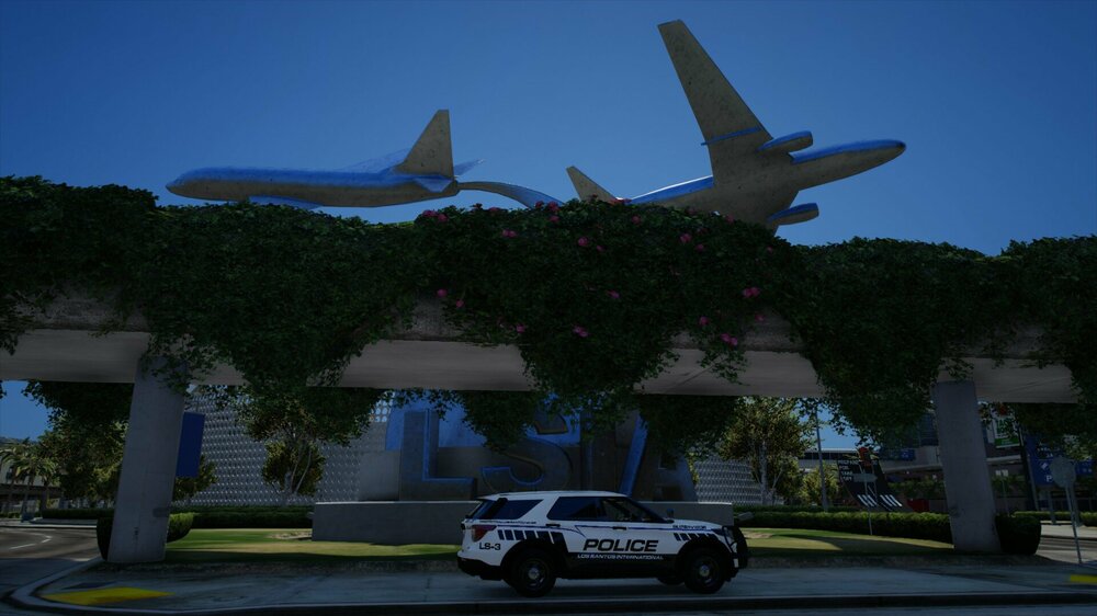 Could contain: vehicle, outdoor, sky, land vehicle, car, plane, airplane, wheel, transport, tree, air travel, road, aircraft, grass, parked