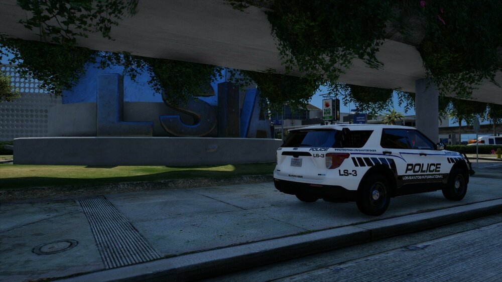 Could contain: vehicle, land vehicle, wheel, outdoor, tire, transport, road, car, auto part, automotive exterior, building, bumper, sport utility vehicle, text, police, street