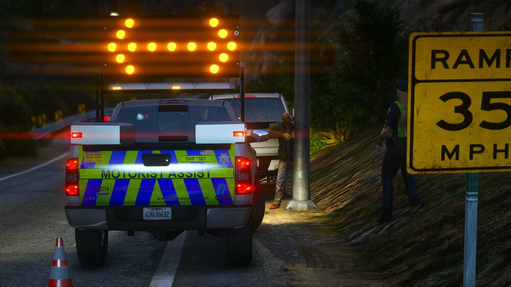 Could contain: text, land vehicle, vehicle, outdoor, wheel, transport, road, vehicle registration plate, emergency service, emergency vehicle, street, emergency, tire, auto part, mode of transport, car, police, sign, light, ambulance, driving