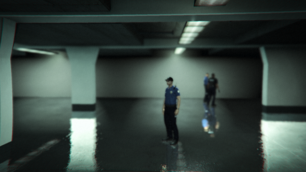 Could contain: standing, light, person, indoor, people