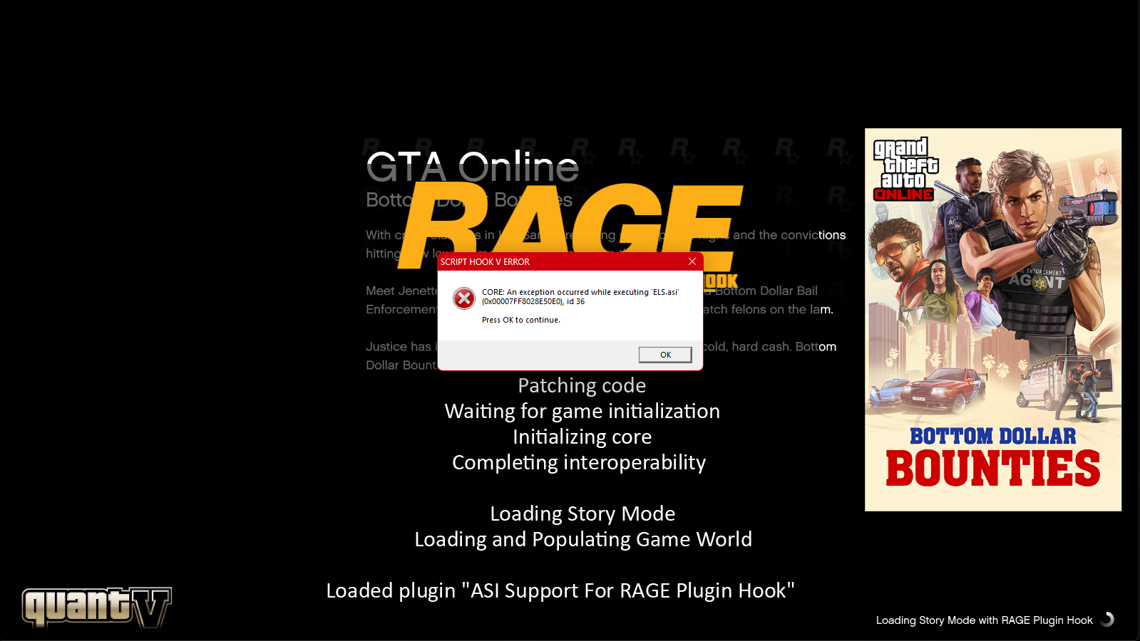 SCRIPT HOOK V ERROR - GTA V & RPH Support - LCPDFR.com