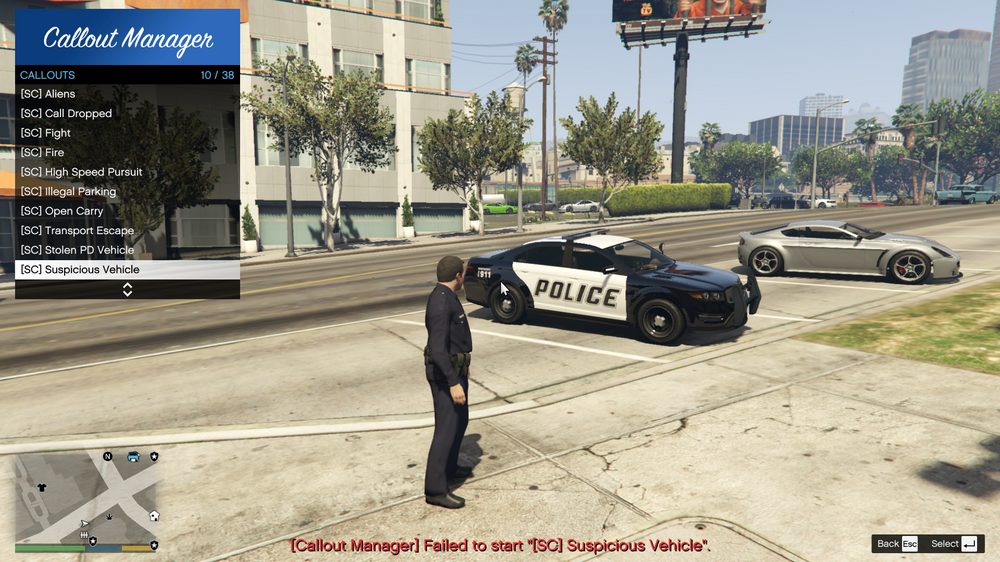 Could contain: text, vehicle, land vehicle, wheel, outdoor, transport, screenshot, road, tire, street, car, police, officer