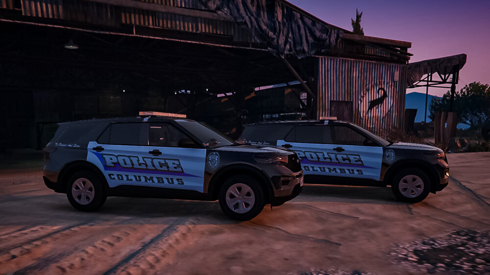 Could contain: vehicle, land vehicle, wheel, car, transport, tire, sport utility vehicle, outdoor, auto part, text, compact sport utility vehicle, bumper, automotive exterior, automotive tire, road, ground, police, parked, street