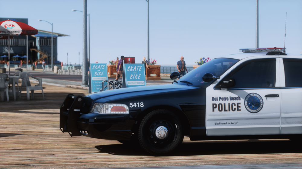 Could contain: vehicle, land vehicle, wheel, outdoor, transport, text, tire, law enforcement, police car, ford, emergency vehicle, motor vehicle, emergency service, automotive exterior, ford crown victoria police interceptor, bumper, police, car, parked