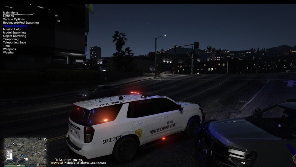 Could contain: vehicle, land vehicle, wheel, text, car, transport, outdoor, tire, screenshot, road, police