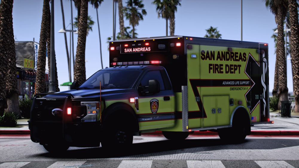 Could contain: land vehicle, vehicle, text, outdoor, transport, wheel, emergency service, emergency vehicle, emergency, car, road, law enforcement, ambulance, fire, street, police