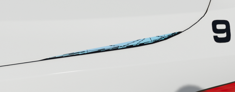 Could contain: car, vehicle, land vehicle, automotive exterior, automotive design, outdoor, red