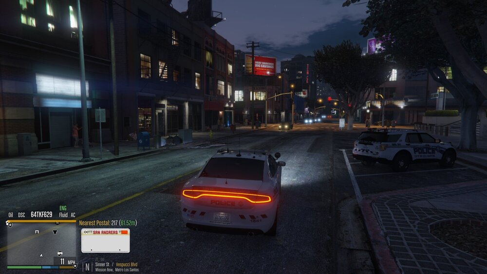 Could contain: vehicle, land vehicle, outdoor, text, road, sky, screenshot, street, car, building, wheel, light, way, night, city