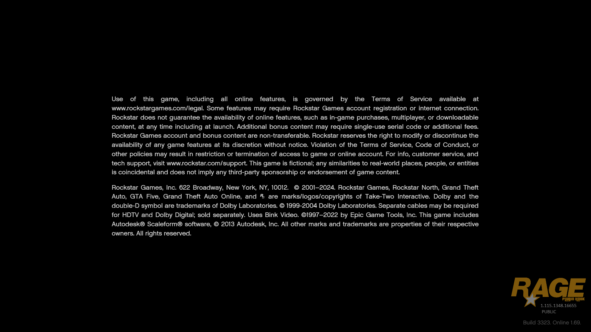RAGE Plugin showing old build on startup LSPDFR 0.4 Support