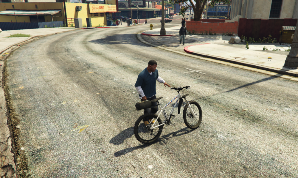 Could contain: outdoor, wheel, land vehicle, bicycle wheel, vehicle, cycling, road, bicycle frame, bicycle tire, bicycles--equipment and supplies, ground, cycle sport, bicycle pedal, bicycle handlebar, road bicycle, street, tire, bicycle fork, person, hybrid bicycle, bicycle, bike, transport, riding