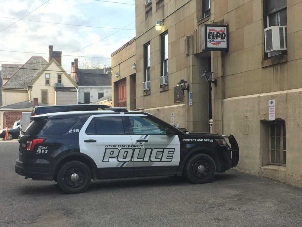 Could contain: vehicle, land vehicle, wheel, outdoor, tire, transport, text, building, auto part, sport utility vehicle, vehicle registration plate, automotive exterior, compact sport utility vehicle, motor vehicle, car, automotive carrying rack, sky, automotive luggage rack, road, street, police, parked