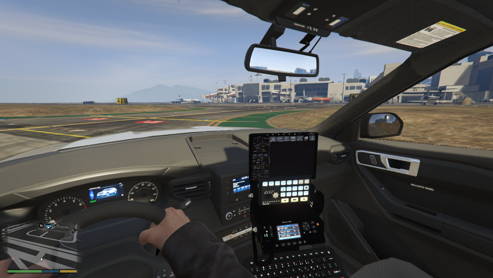 Could contain: sky, transport, cockpit, vehicle, flight instruments, pilot, outdoor, person, control panel