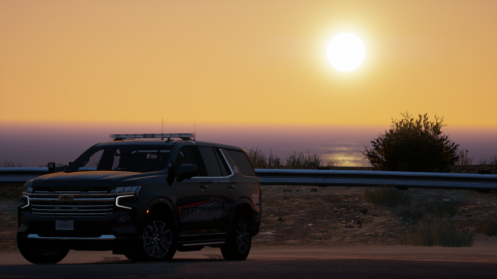 Could contain: vehicle, outdoor, land vehicle, wheel, sky, tire, auto part, sport utility vehicle, road, bumper, car, automotive exterior, automotive tire, transport, ground, sunset, sun, parked