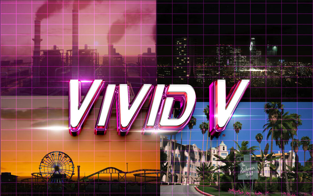 Could contain: billboard, tree, text, neon, screenshot, magenta, outdoor, night