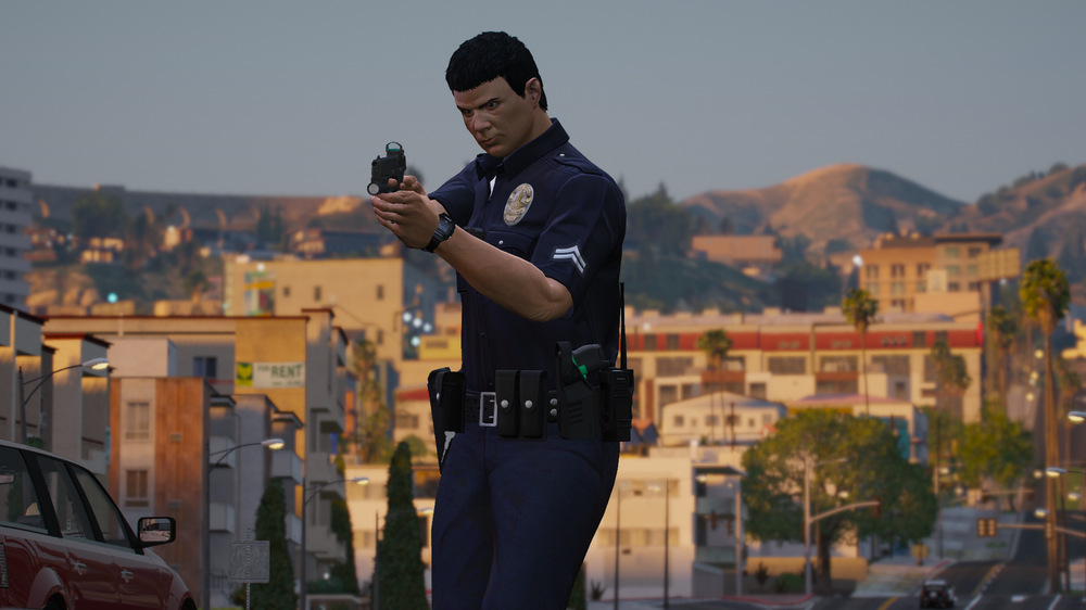 Could contain: person, outdoor, clothing, sky, building, car, vehicle, land vehicle, man, city