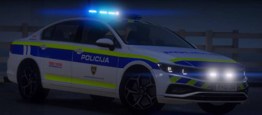 Could contain: vehicle, land vehicle, wheel, transport, emergency service, police car, emergency vehicle, law enforcement, emergency, full-size car, text, automotive light bulb, auto part, car, police, night, outdoor, light