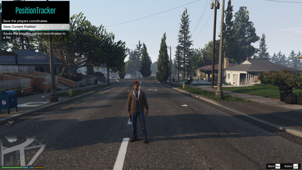 Could contain: outdoor, tree, sky, road, screenshot, pc game, road surface, street, person