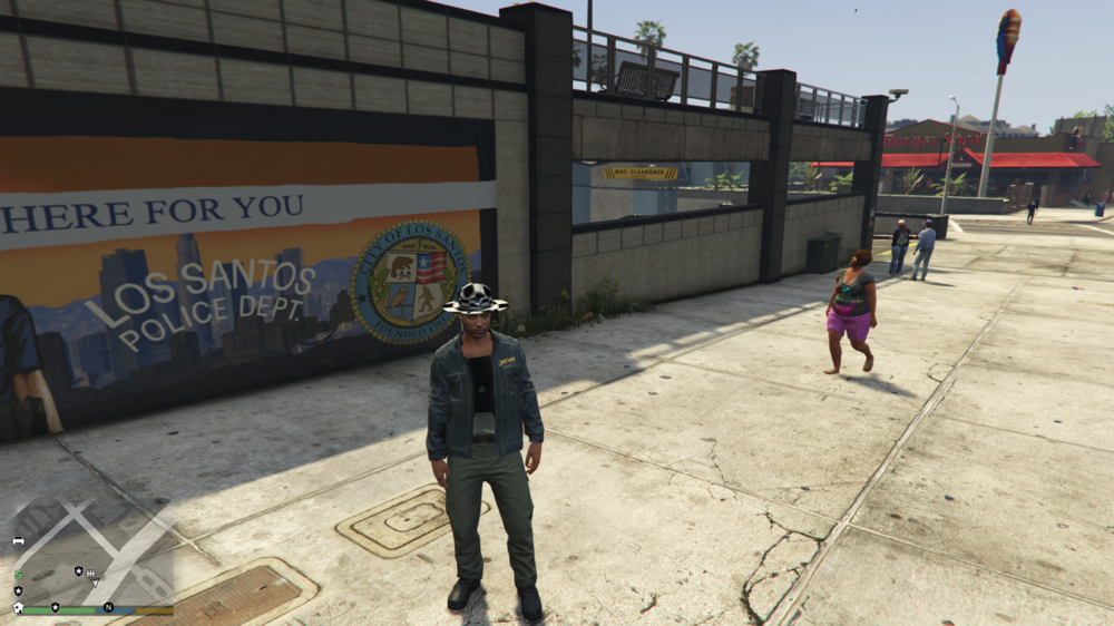 Could contain: outdoor, footwear, sky, clothing, ground, person, street