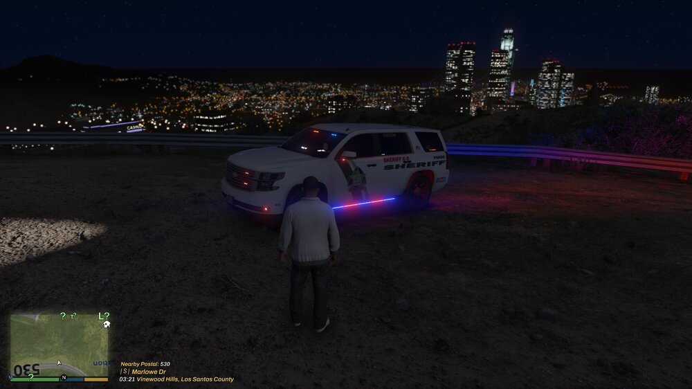 Could contain: vehicle, outdoor, car, land vehicle, sky, wheel, ground, night, purple