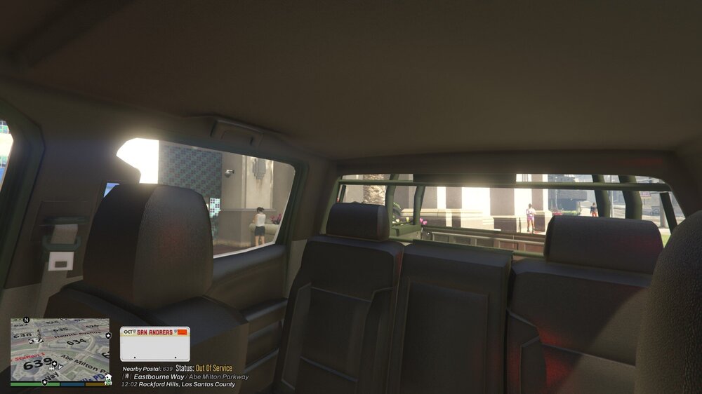 Could contain: text, vehicle, land vehicle, window, ceiling, bus, indoor