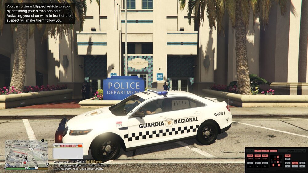 Could contain: text, vehicle, land vehicle, wheel, transport, outdoor, police car, law enforcement, car, street, police