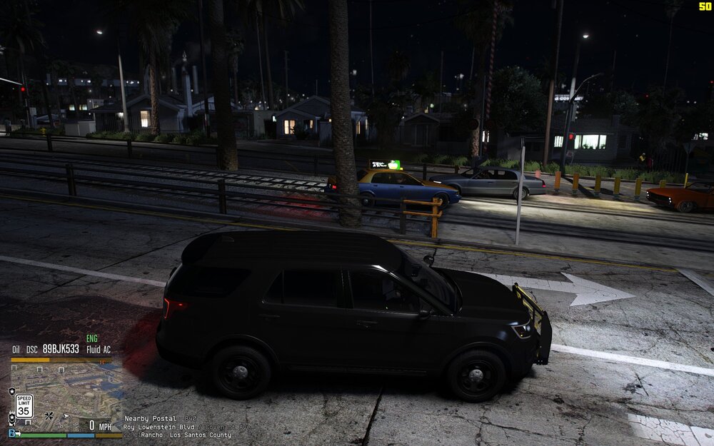 Could contain: vehicle, land vehicle, wheel, outdoor, transport, tire, road, city car, text, street, ground, night, car, parked, city