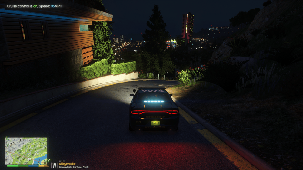 Could contain: vehicle, land vehicle, screenshot, car, outdoor, pc game, tree, night
