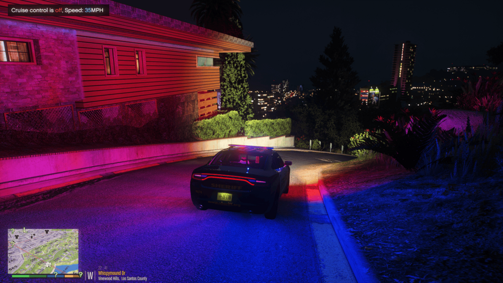 Could contain: tree, outdoor, land vehicle, building, vehicle, screenshot, text, night, light, street