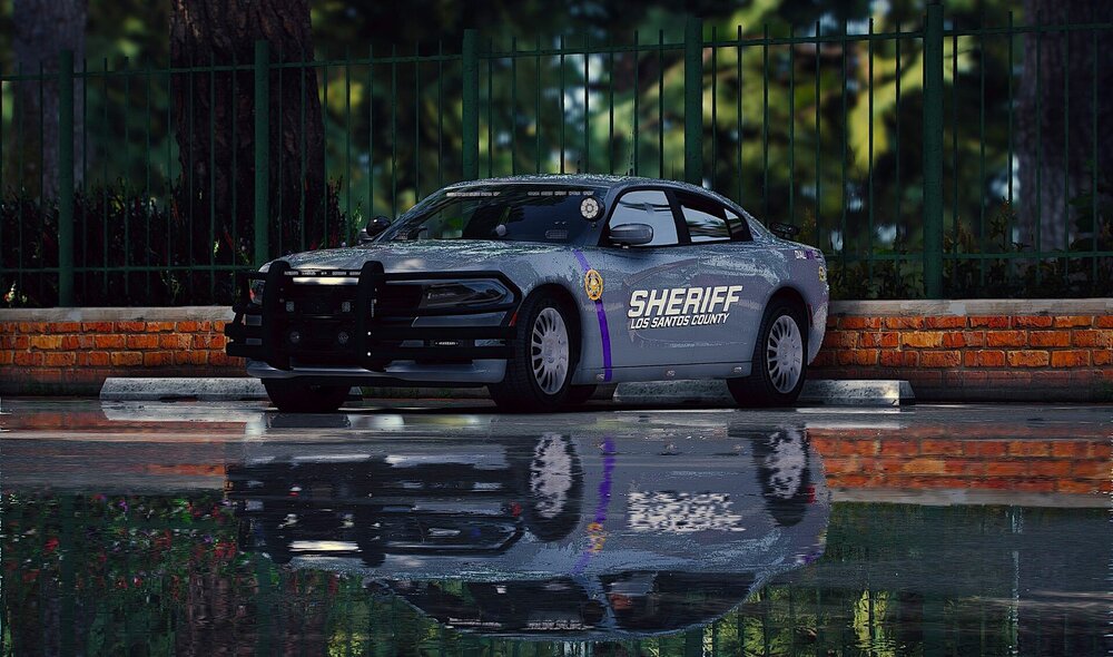 Could contain: vehicle, land vehicle, outdoor, wheel, tree, tire, auto part, car, automotive design, bumper, ground, drift