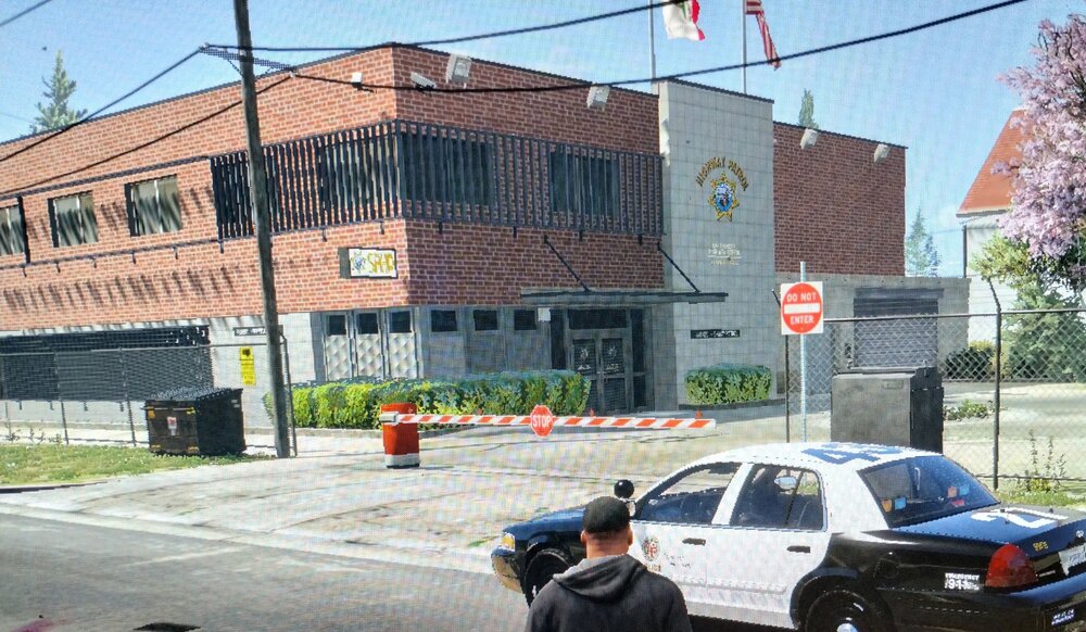 Could contain: outdoor, land vehicle, building, vehicle, sky, wheel, tire, road, car, clothing, street, person, parked