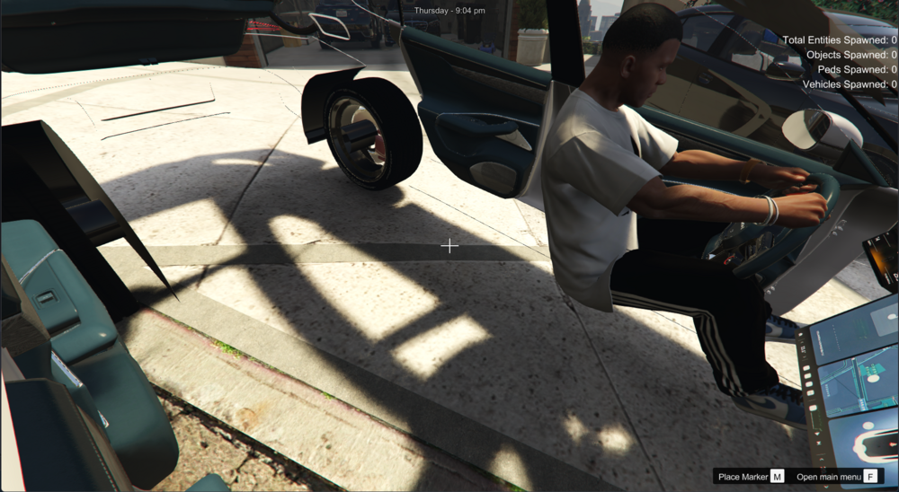 Could contain: person, wheel, clothing, vehicle, car, tire, outdoor, land vehicle, auto part, screenshot, footwear, ground