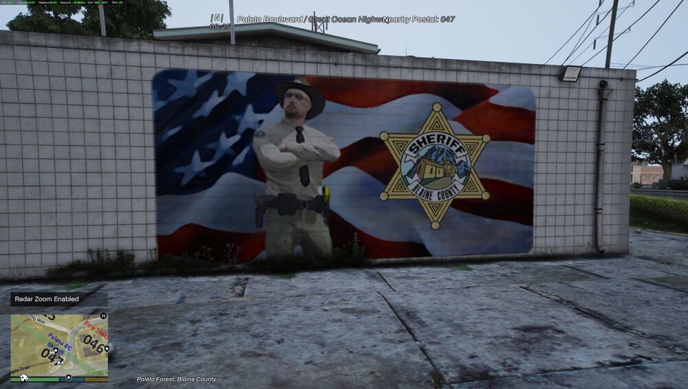 Could contain: outdoor, sky, art, painting, mural, tree, street art, cartoon, graffiti, ground