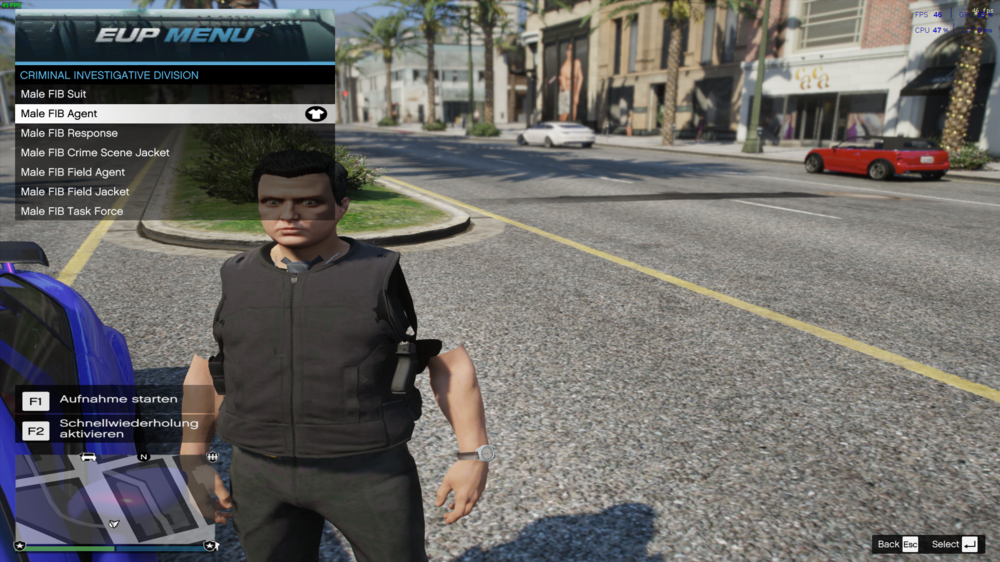 Could contain: text, clothing, person, outdoor, man, land vehicle, screenshot, vehicle, car, road, pc game, street