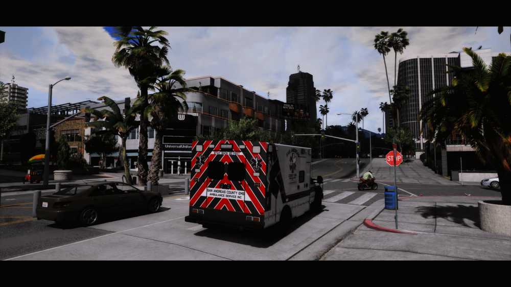 Could contain: outdoor, sky, land vehicle, vehicle, car, tree, cloud, road, wheel, street, city, way