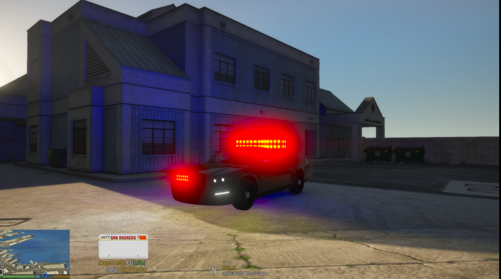 Could contain: land vehicle, vehicle, sky, outdoor, building, car, screenshot, wheel, red