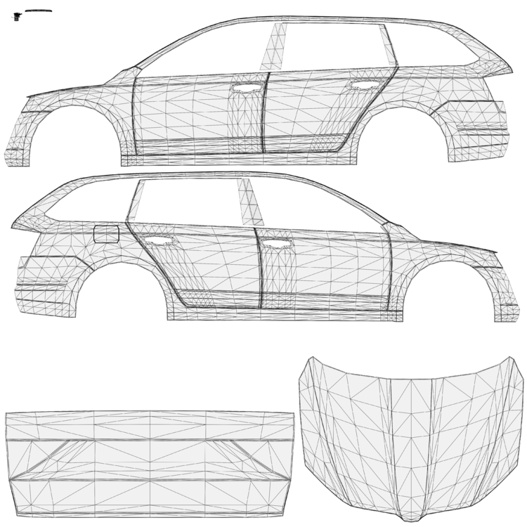 Could contain: vehicle, land vehicle, car, sketch, drawing, wheel, black and white