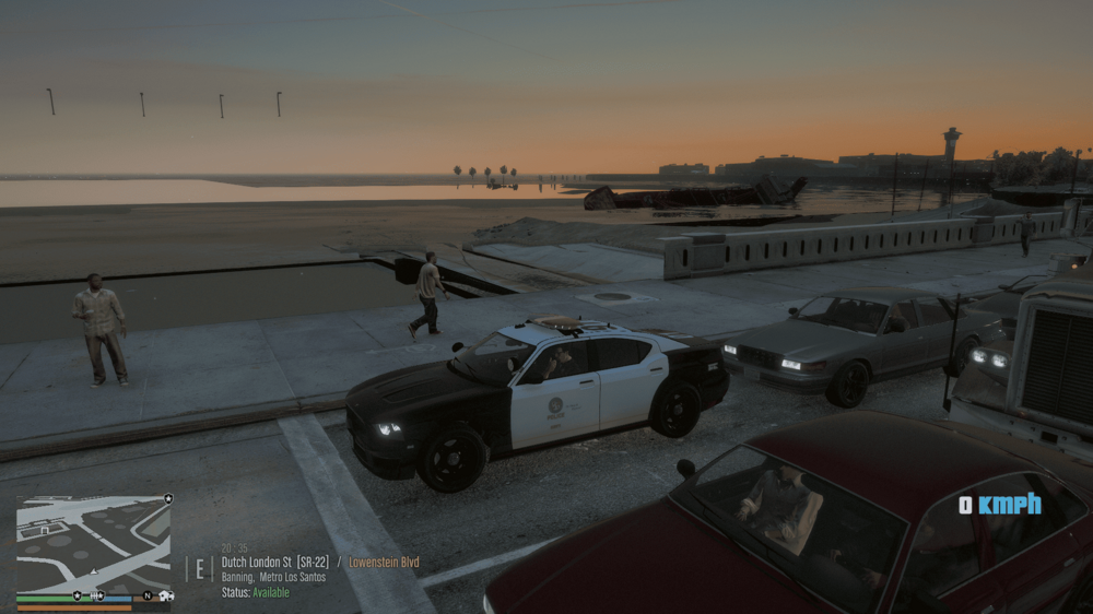 Could contain: vehicle, land vehicle, sky, wheel, outdoor, screenshot, car, ground, parked