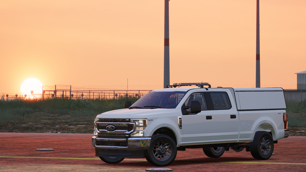 Could contain: vehicle, land vehicle, outdoor, sky, wheel, tire, transport, bumper, auto part, truck, sport utility vehicle, pickup truck, car, motor vehicle, grille, automotive tire, road, parked, ground, sunset