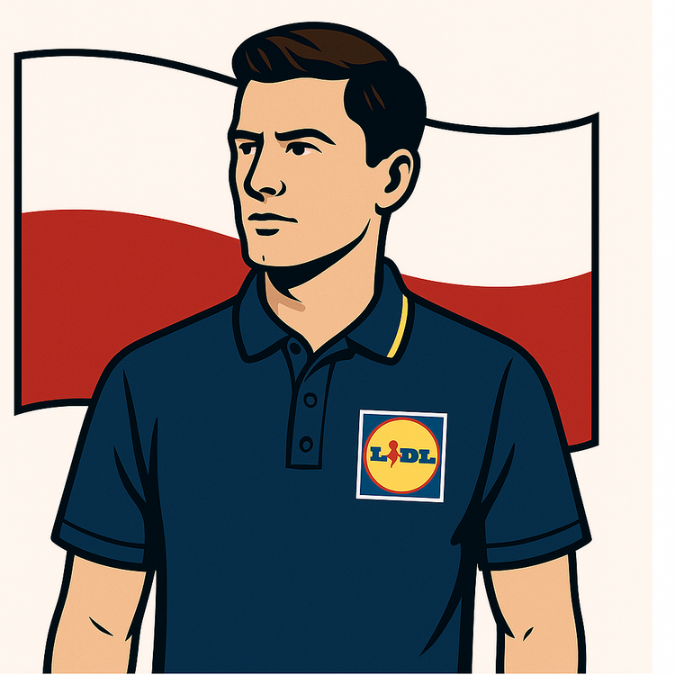 Could contain: clothing, human face, cartoon, man, sleeve, active shirt, shirt, person, illustration