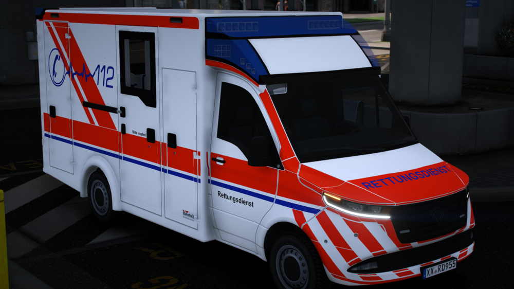 Could contain: vehicle, land vehicle, ambulance, transport, wheel, emergency vehicle, emergency service, van, emergency, outdoor, mode of transport, motor vehicle, service, light commercial vehicle, text, paramedic, parked