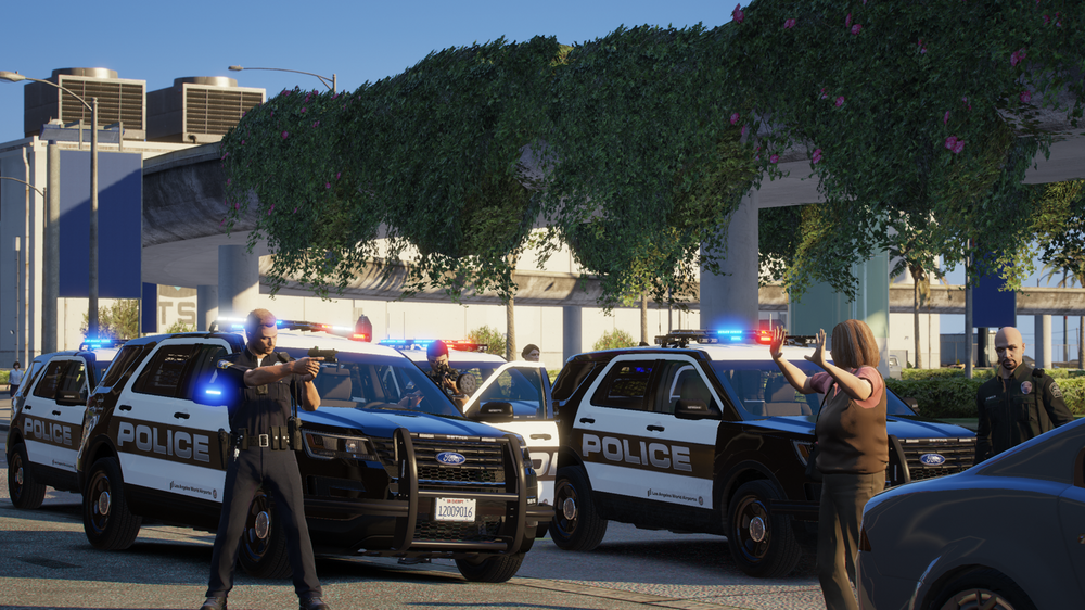 Could contain: vehicle, outdoor, land vehicle, wheel, transport, law enforcement, car, police car, full-size car, automotive exterior, family car, vehicle registration plate, motor vehicle, ford crown victoria police interceptor, road, tire, police, street