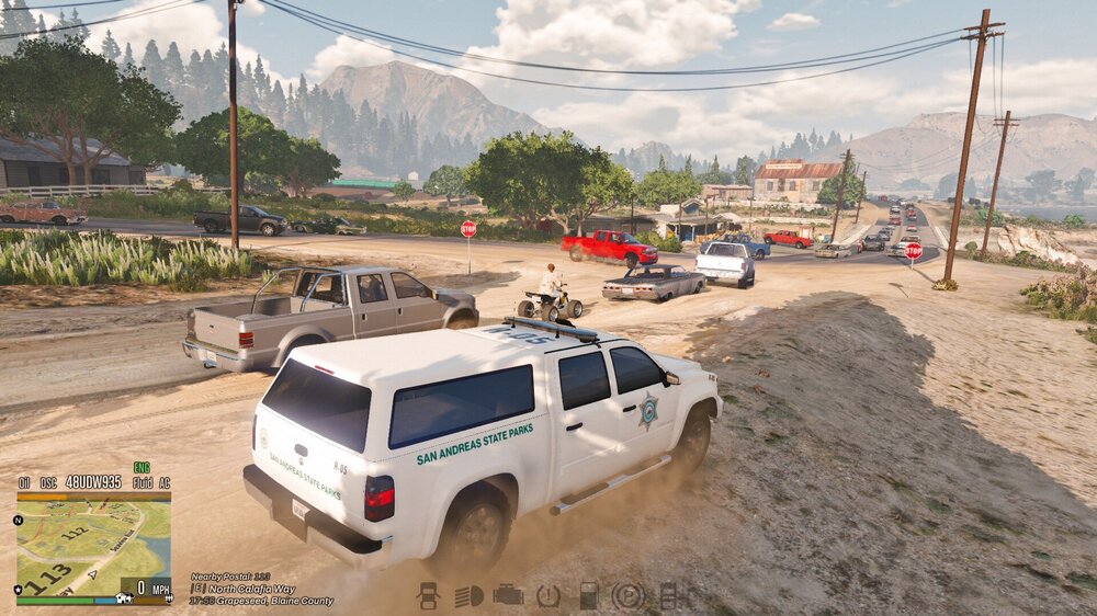 Could contain: land vehicle, vehicle, outdoor, wheel, tire, sky, transport, ground, text, off-roading, off-road vehicle, jeep, sport utility vehicle, car, roof rack, automotive luggage rack, mountain