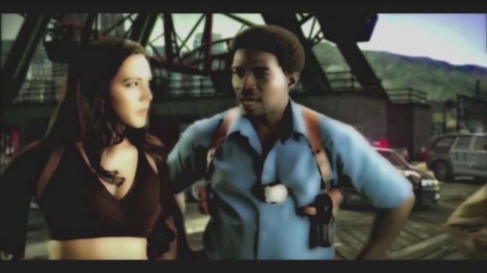 Could contain: human face, person, clothing, screenshot, outdoor