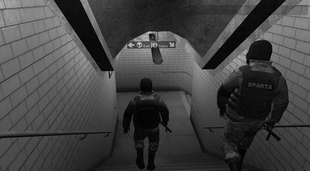 Could contain: footwear, clothing, black and white, person, monochrome, black, man