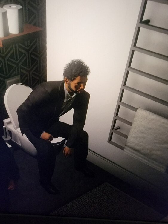 Could contain: clothing, wall, person, indoor, human face, footwear, man, woman, suit