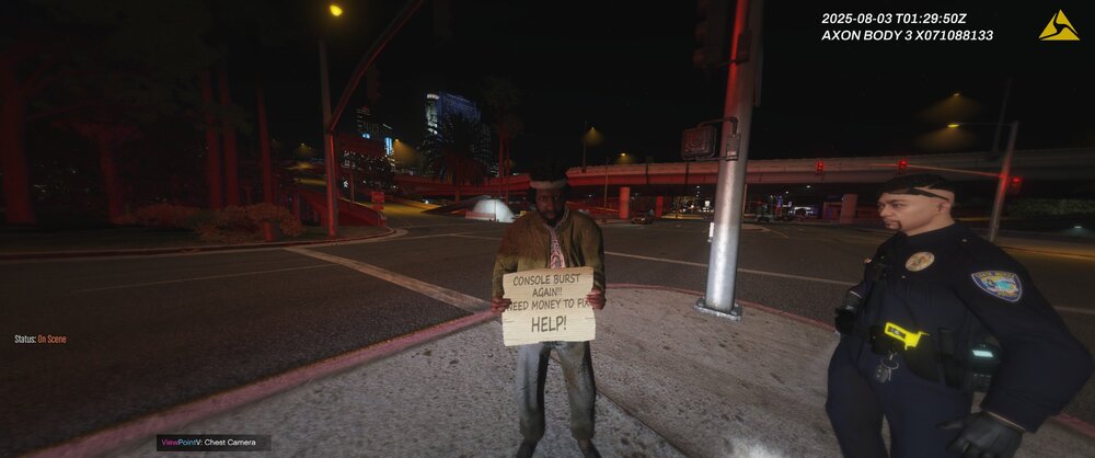 Could contain: clothing, outdoor, person, screenshot, jacket, human face, street, night, ground