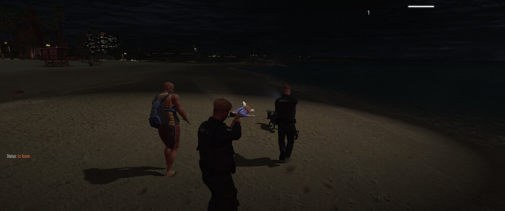 Could contain: clothing, ground, screenshot, outdoor, person