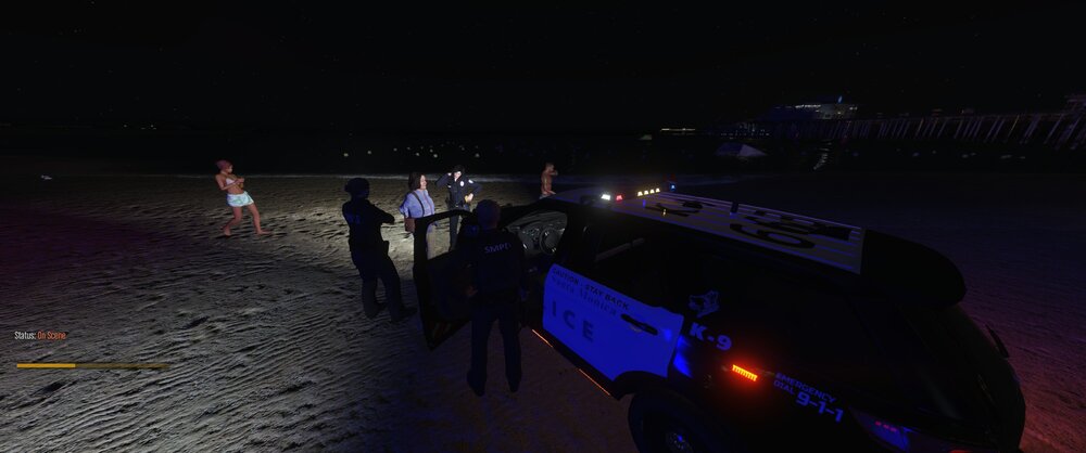 Could contain: outdoor, ground, vehicle, people, night, person